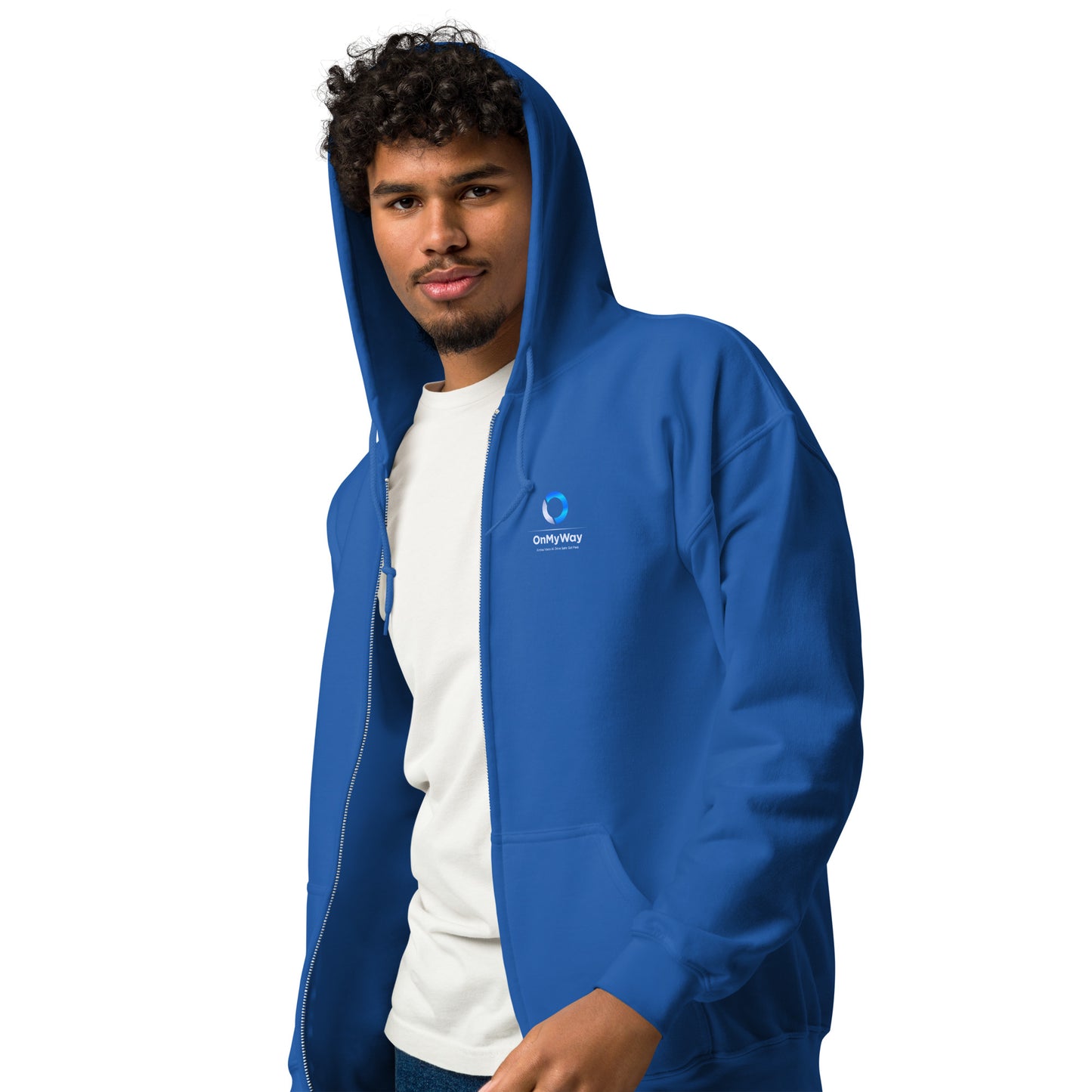 OnMyWayUnisex heavy blend zip hoodie
