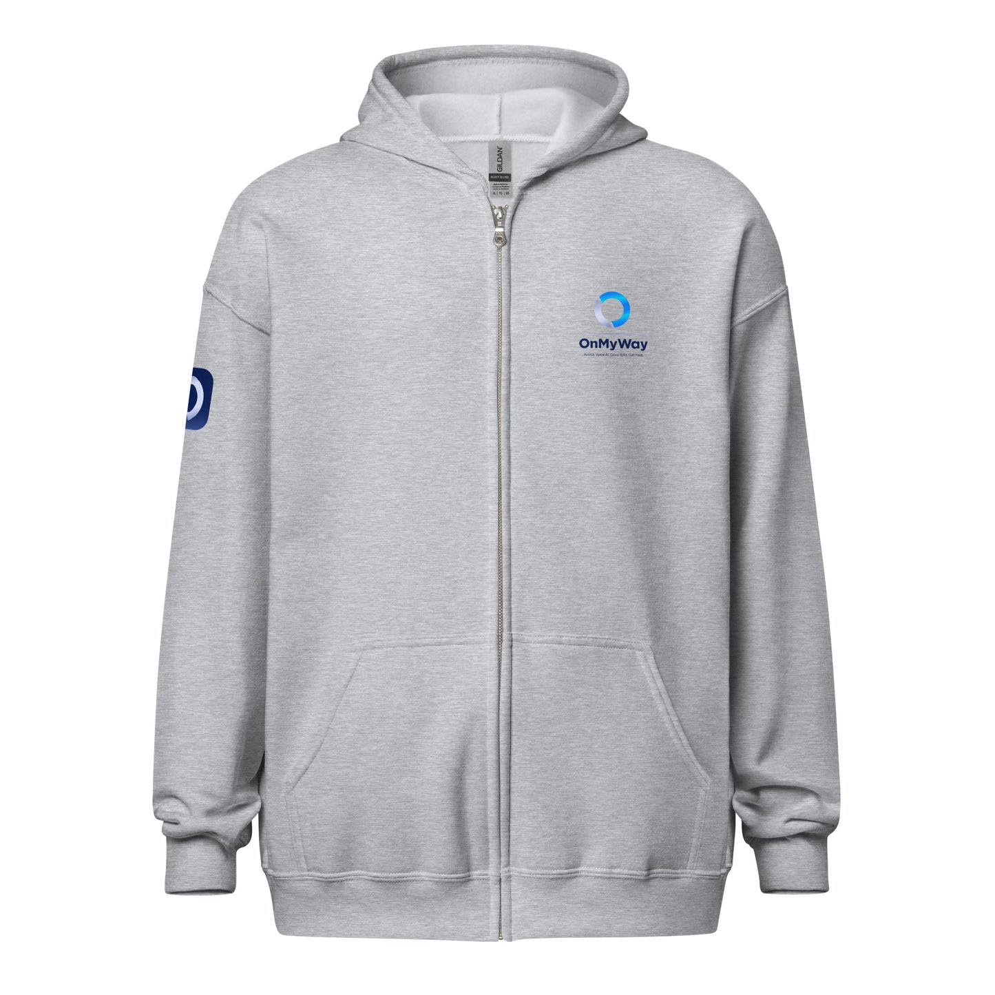 OnMyWayUnisex heavy blend zip hoodie