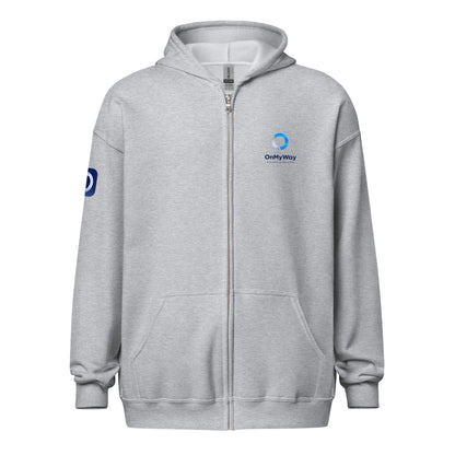 OnMyWayUnisex heavy blend zip hoodie