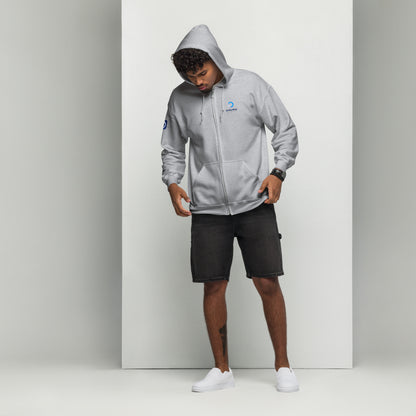 OnMyWayUnisex heavy blend zip hoodie