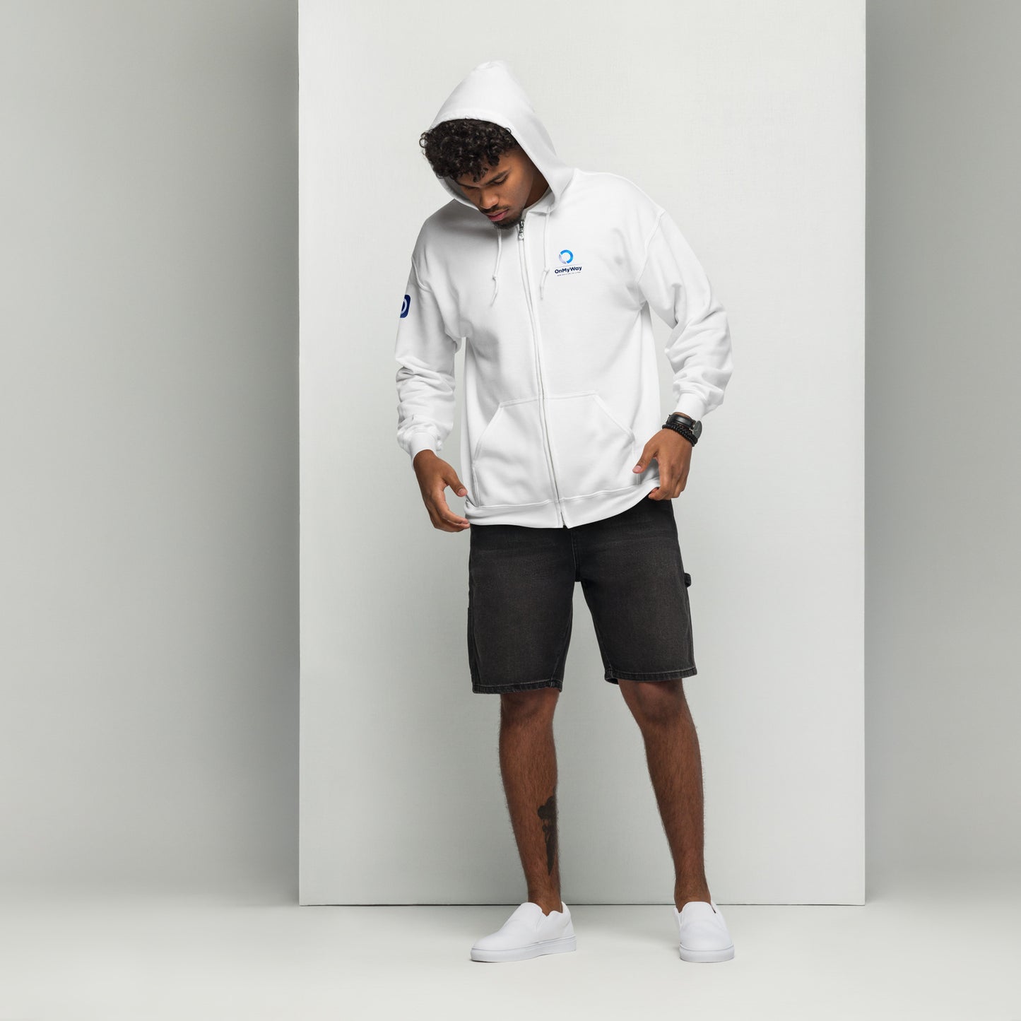 OnMyWayUnisex heavy blend zip hoodie