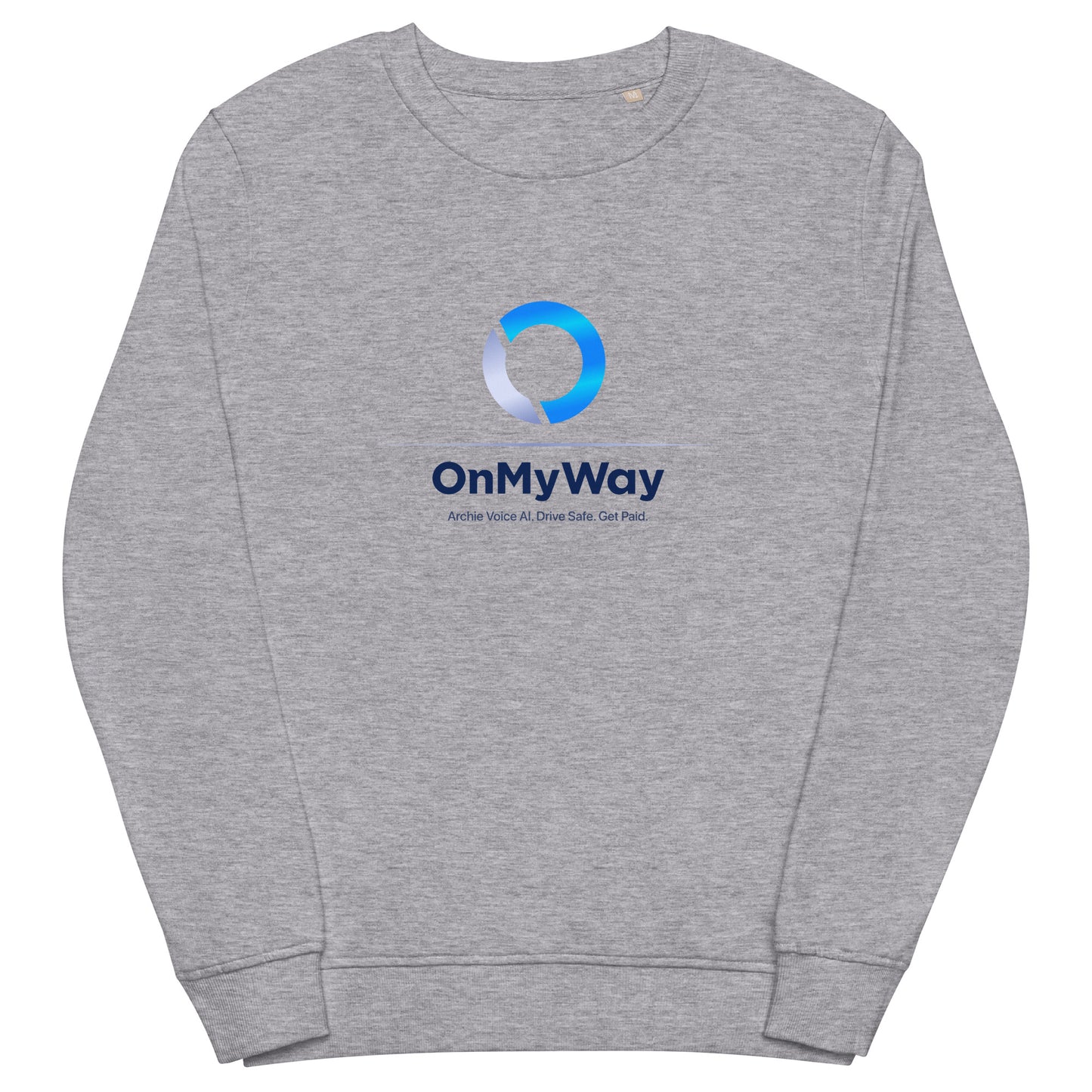Unisex organic sweatshirt