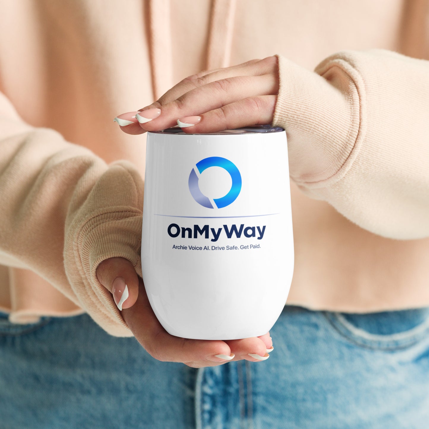 OnMyWay Wine tumbler