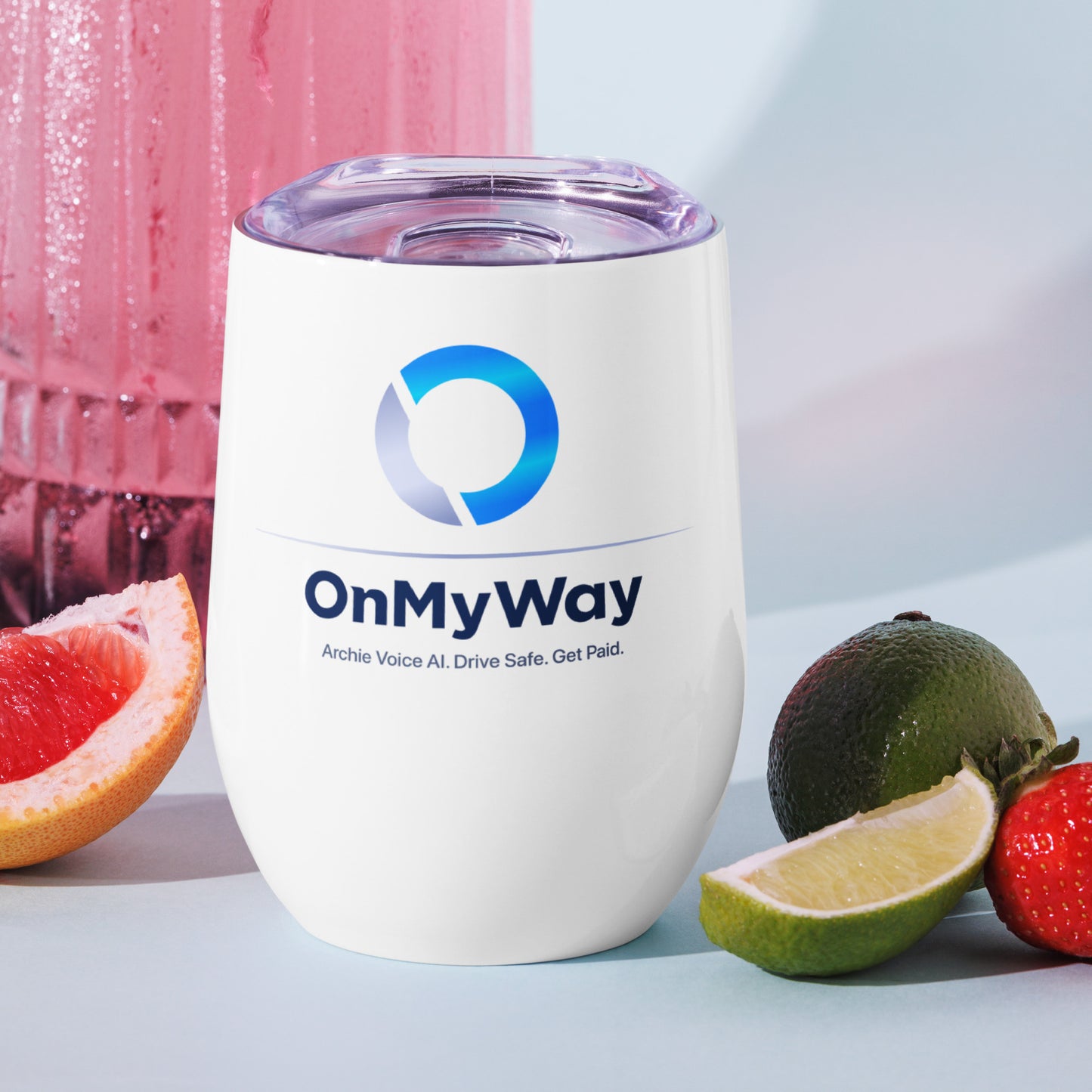 OnMyWay Wine tumbler