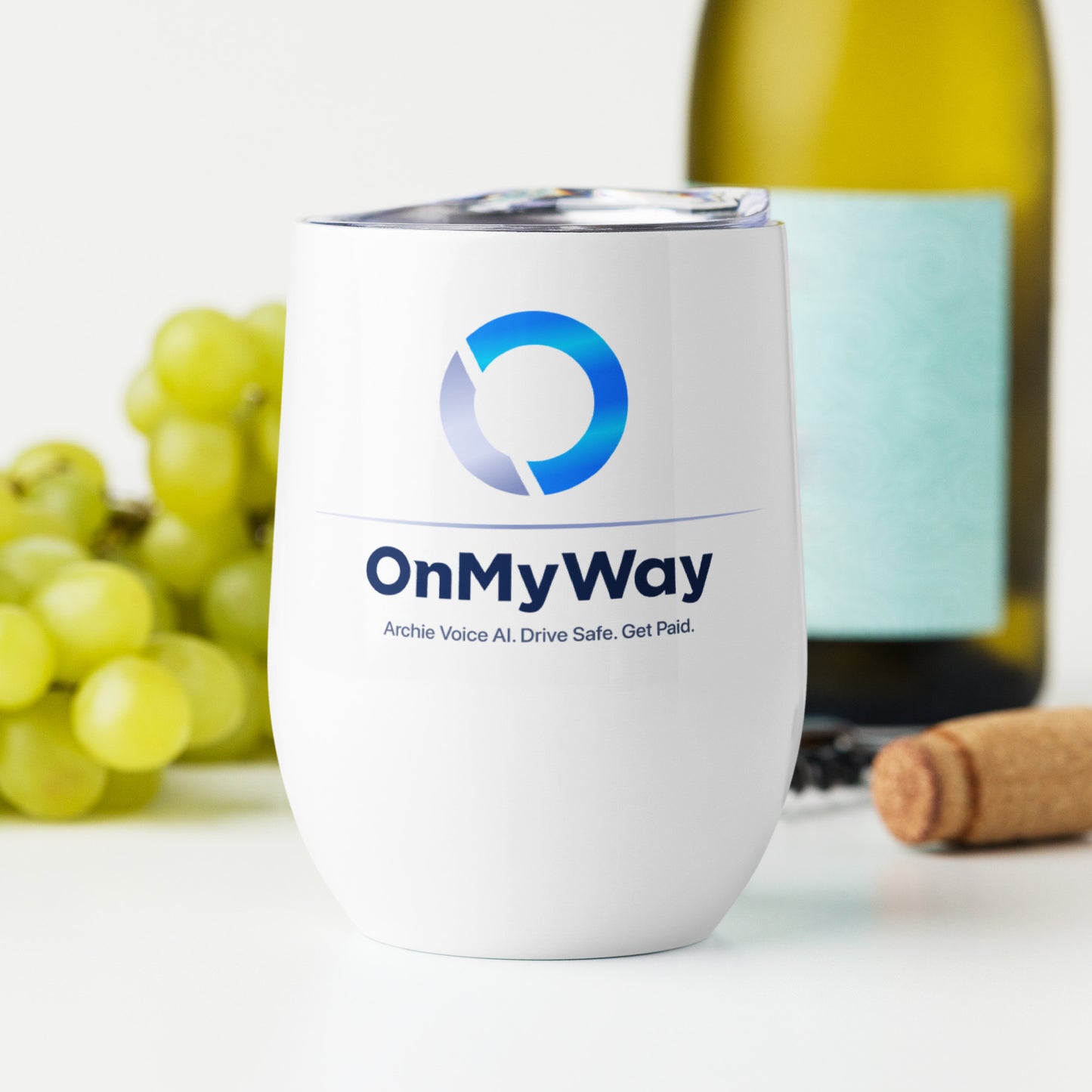 OnMyWay Wine tumbler